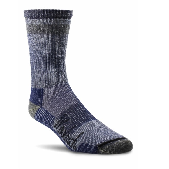 WOOLRICH Merino Wool Blend Hike Crew Socks - Picture 1 of 6